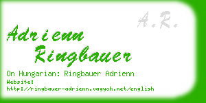 adrienn ringbauer business card